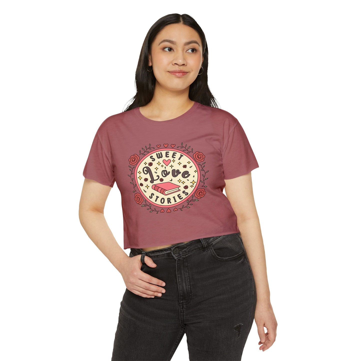 Sweet Love Stories Crop Top