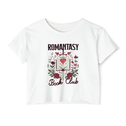 Romantasy Book Club Crop Top