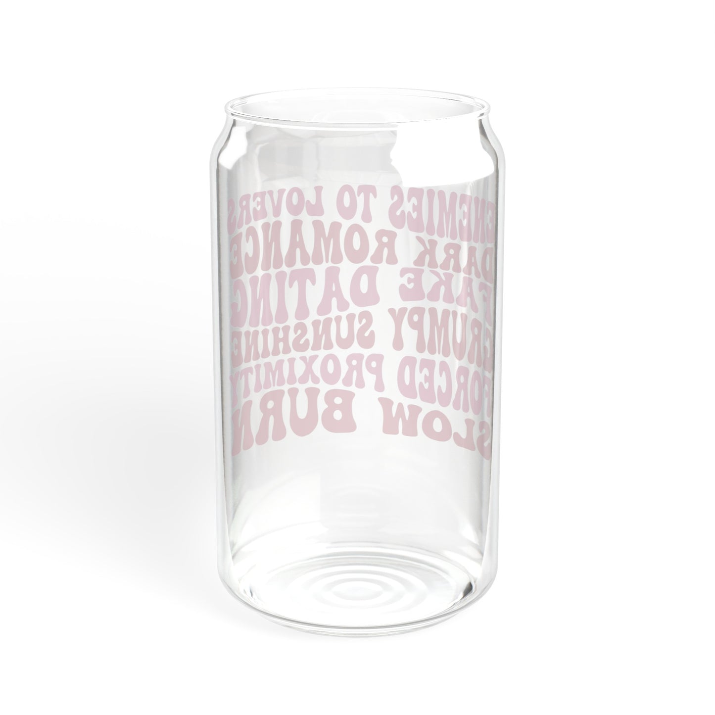 Popular Book Tropes Sipper Glass, 16oz