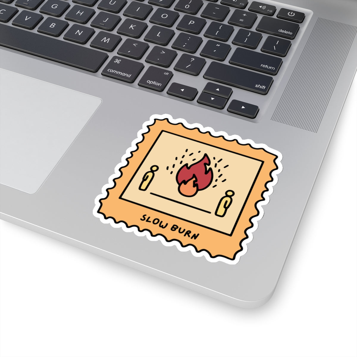 Slow Burn Book Trope Sticker