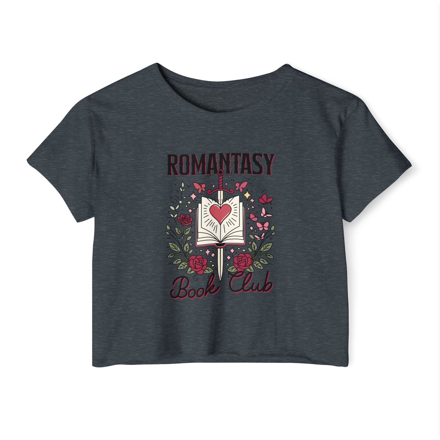 Romantasy Book Club Crop Top