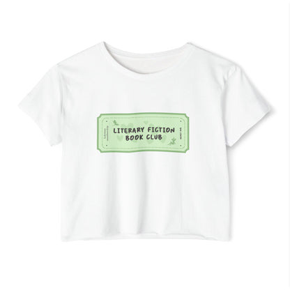 Literary Fiction Book Club Crop Top