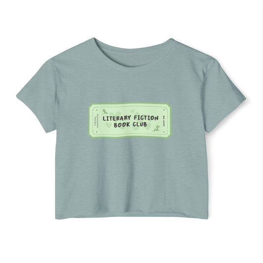 Literary Fiction Book Club Crop Top