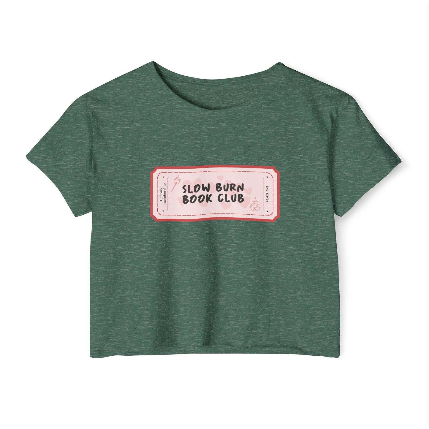 Slow Burn Book Club Crop Top