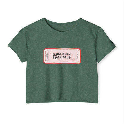 Slow Burn Book Club Crop Top