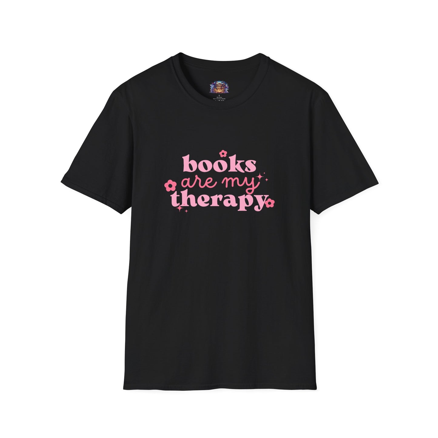 Books Are My Therapy T-Shirt