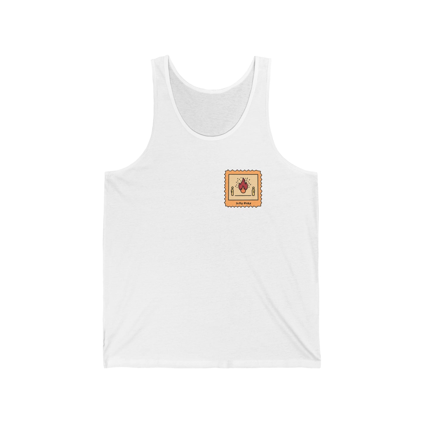 Slow Burn Book Trope Jersey Tank