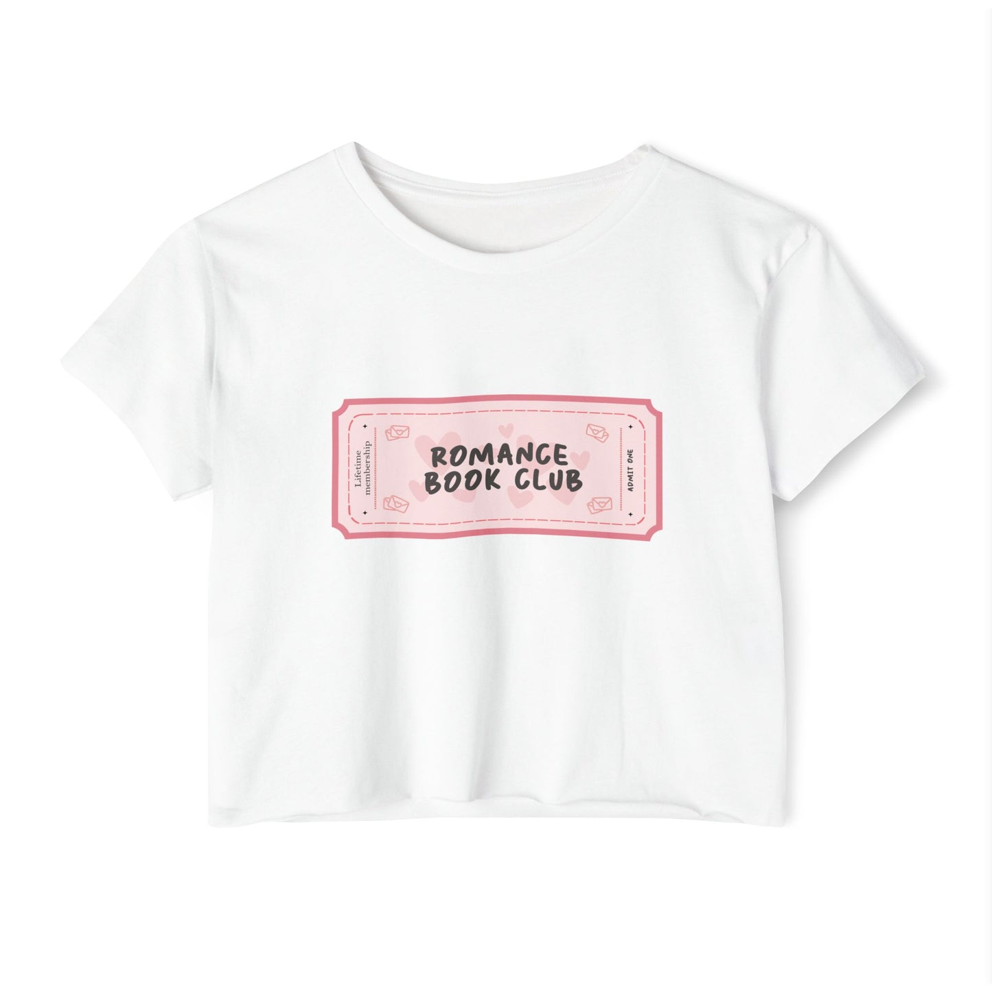 Romance Book Club Crop Top