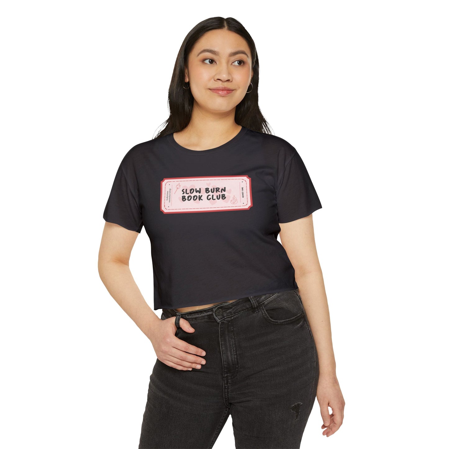 Slow Burn Book Club Crop Top