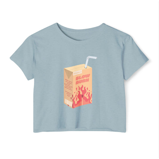 Slow Burn Juice Box Crop Top