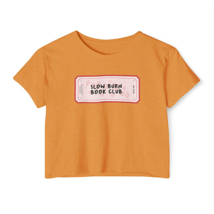 Slow Burn Book Club Crop Top