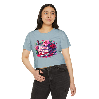 Sucker for Villains Crop Top