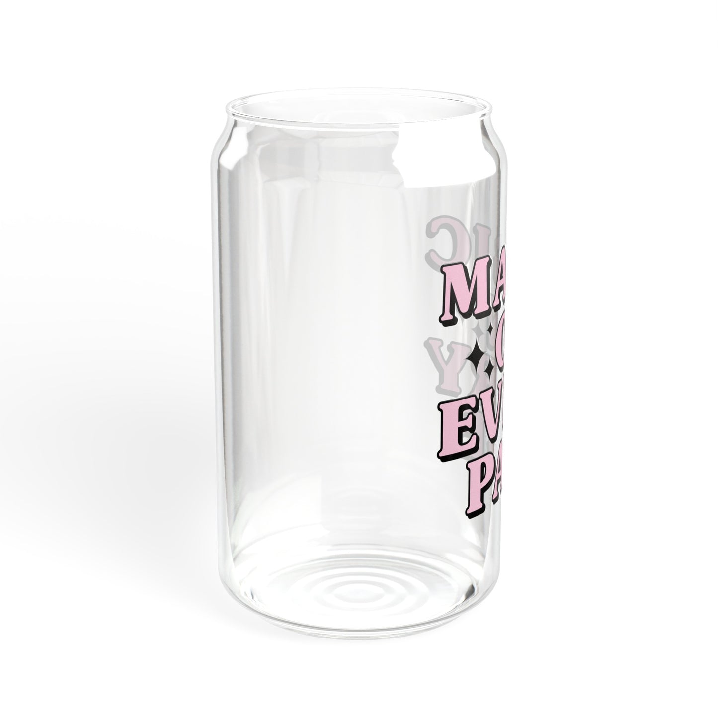 Magic on Every Page Sipper Glass, 16oz