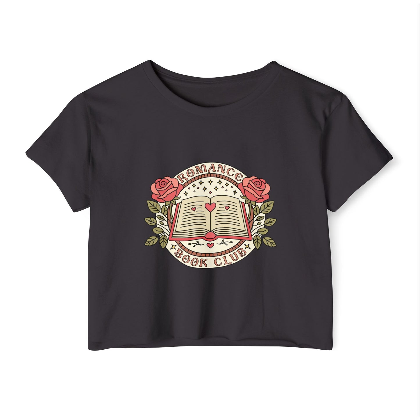 Romance Book Club Crop Top