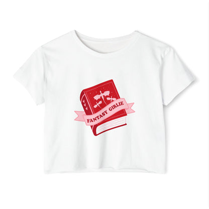 Fantasy Book Girlie Crop Top