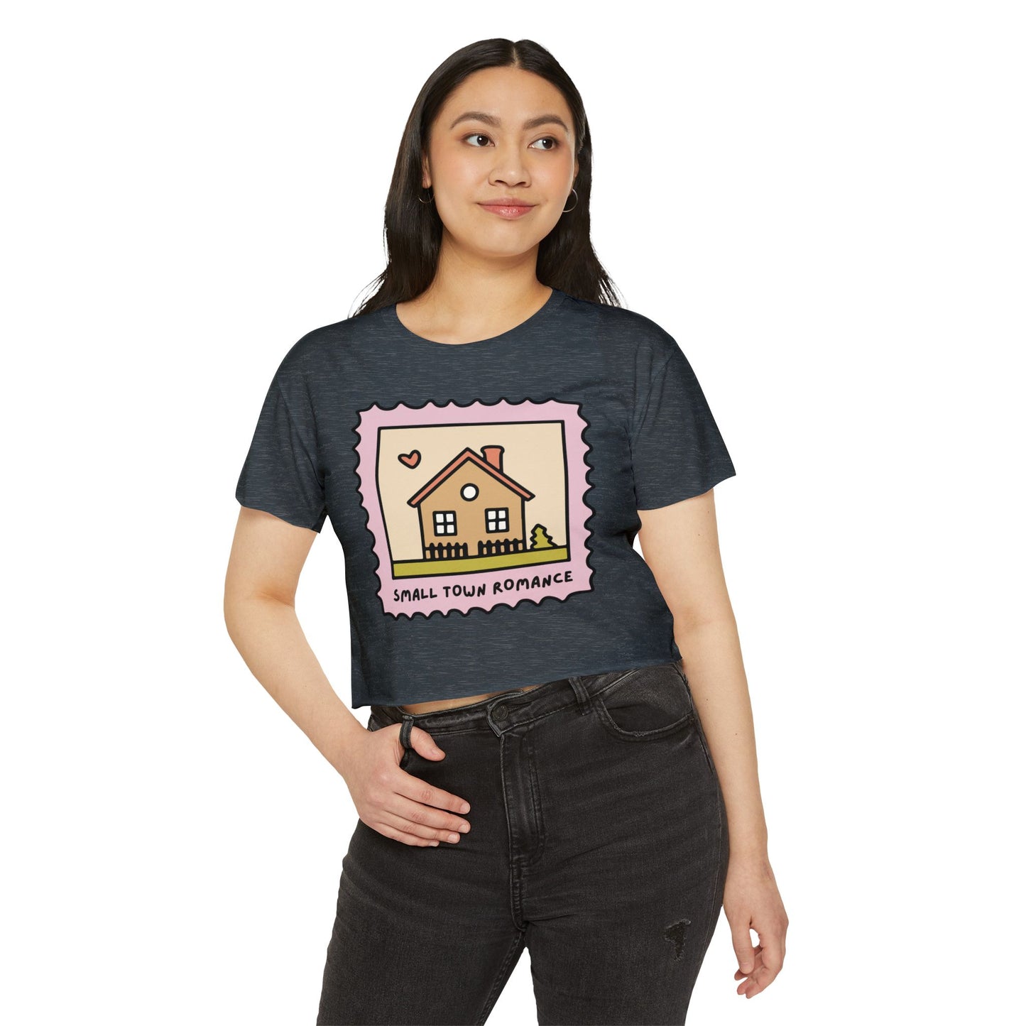 Small Town Romance Crop Top