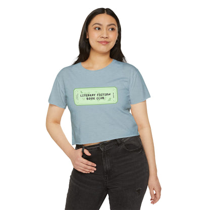 Literary Fiction Book Club Crop Top