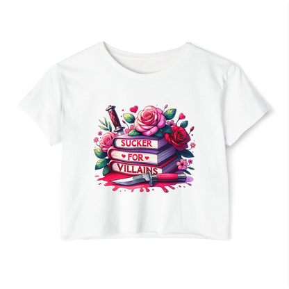 Sucker for Villains Crop Top