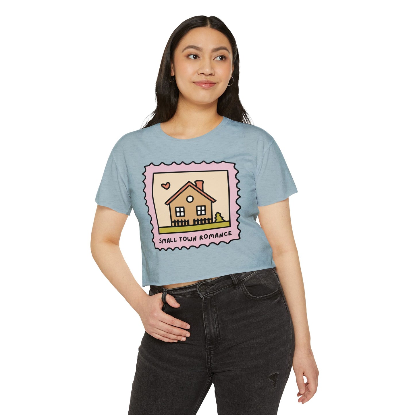 Small Town Romance Crop Top