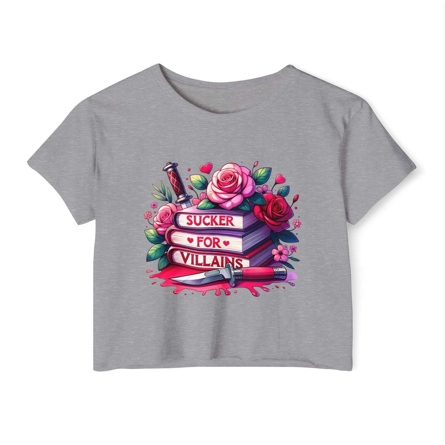 Sucker for Villains Crop Top