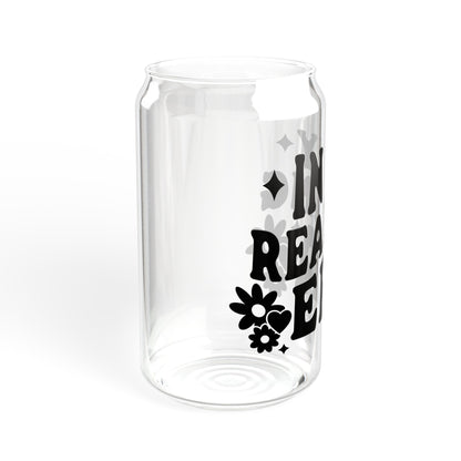 In My Reading Era Sipper Glass, 16oz