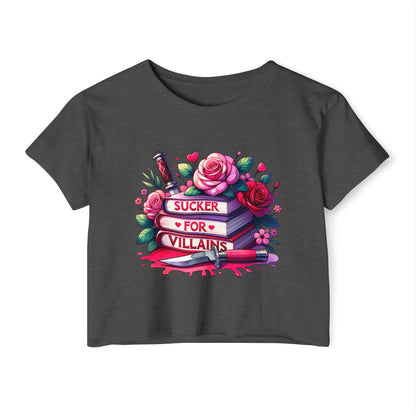 Sucker for Villains Crop Top