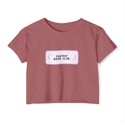 Fantasy Book Club Crop Top