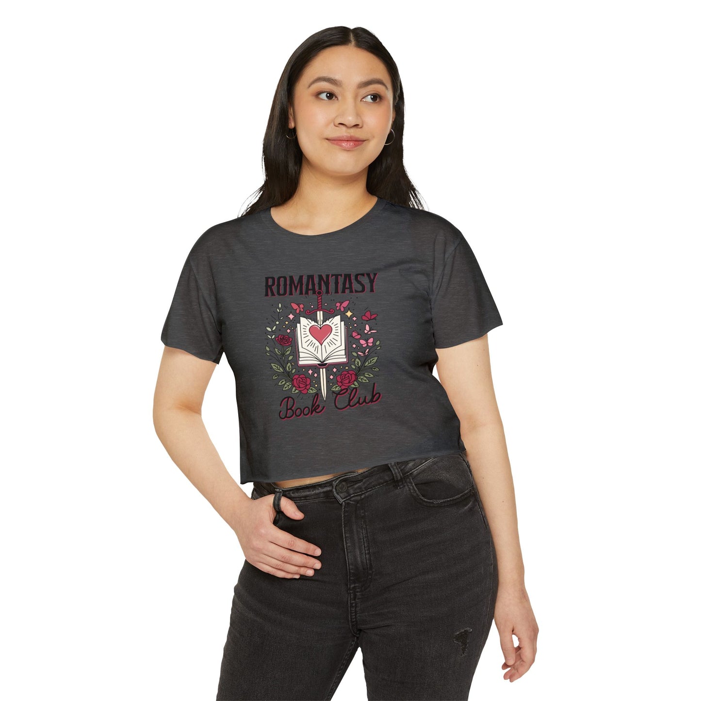 Romantasy Book Club Crop Top