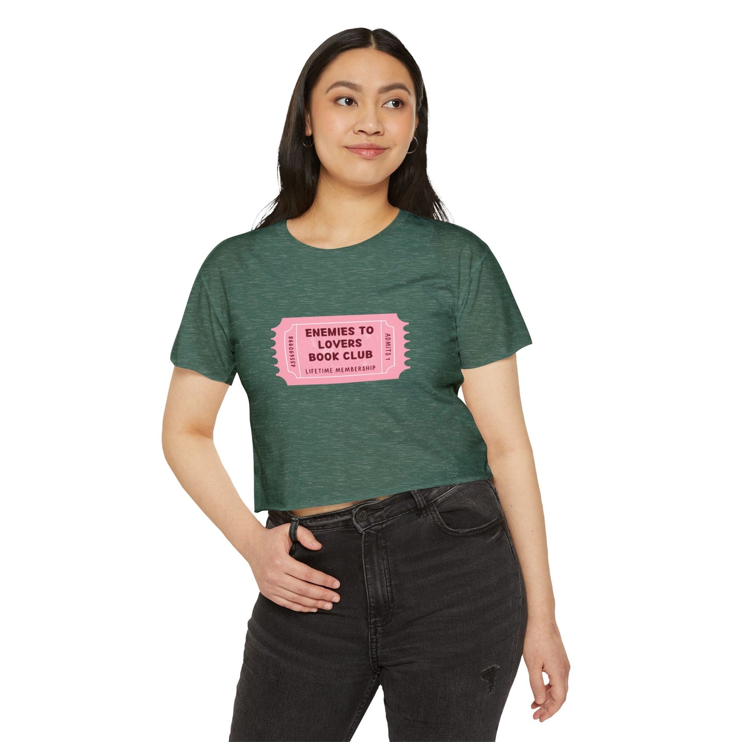 Enemies to Lovers Book Club Crop Top