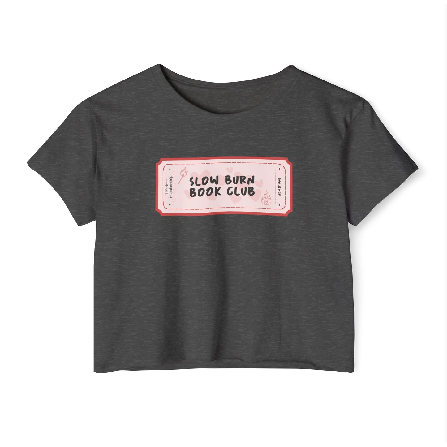 Slow Burn Book Club Crop Top