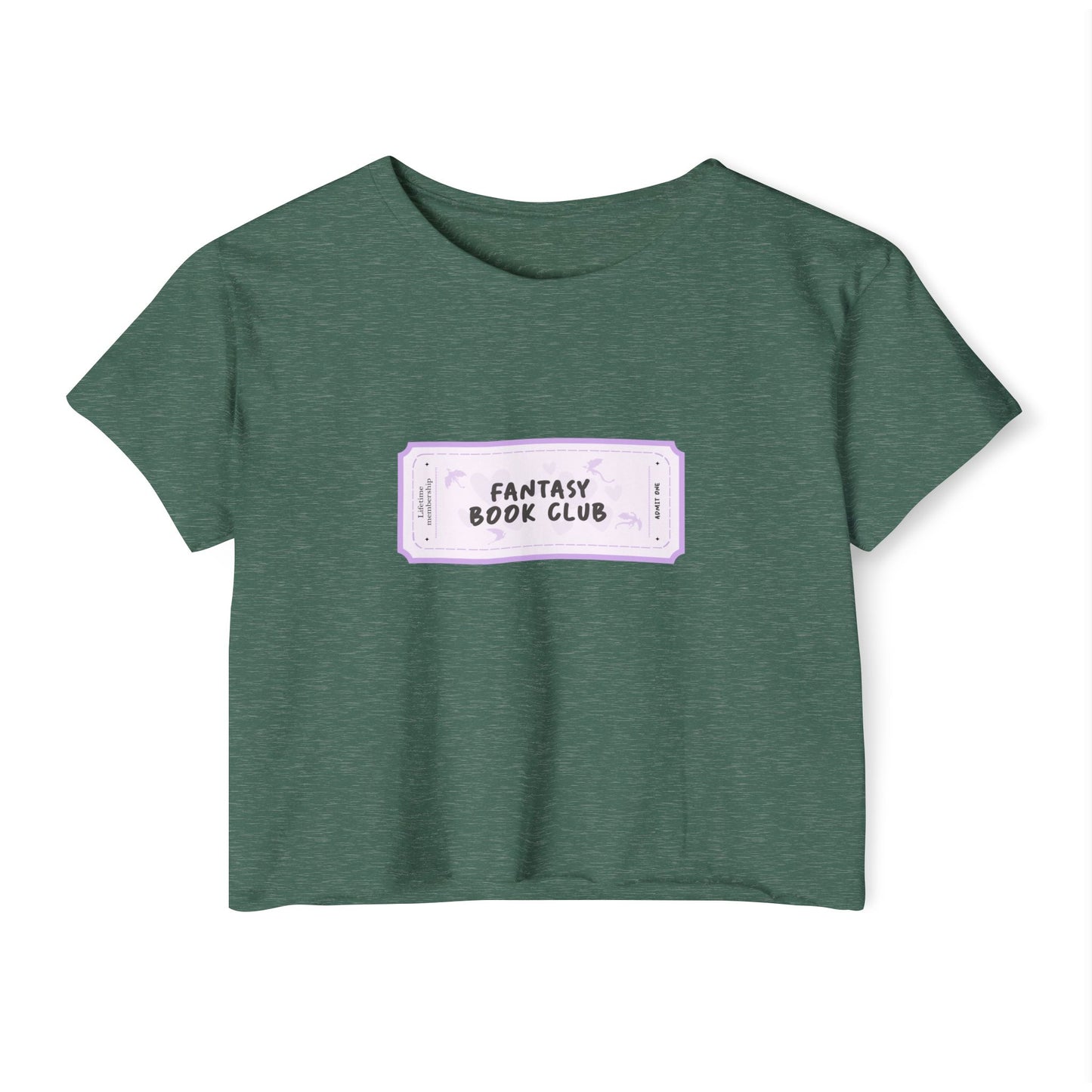 Fantasy Book Club Crop Top