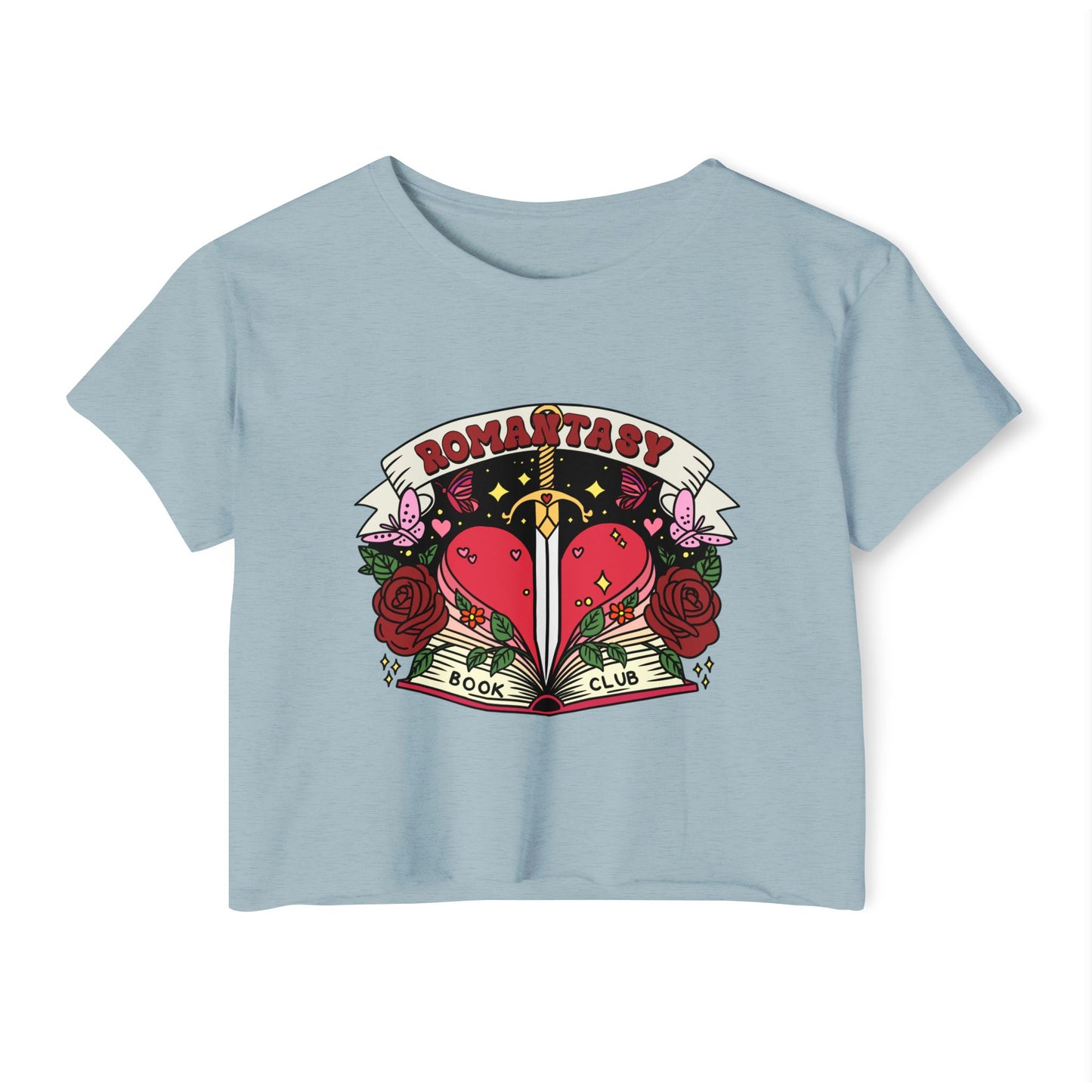 Romantasy Book Club Crop Top