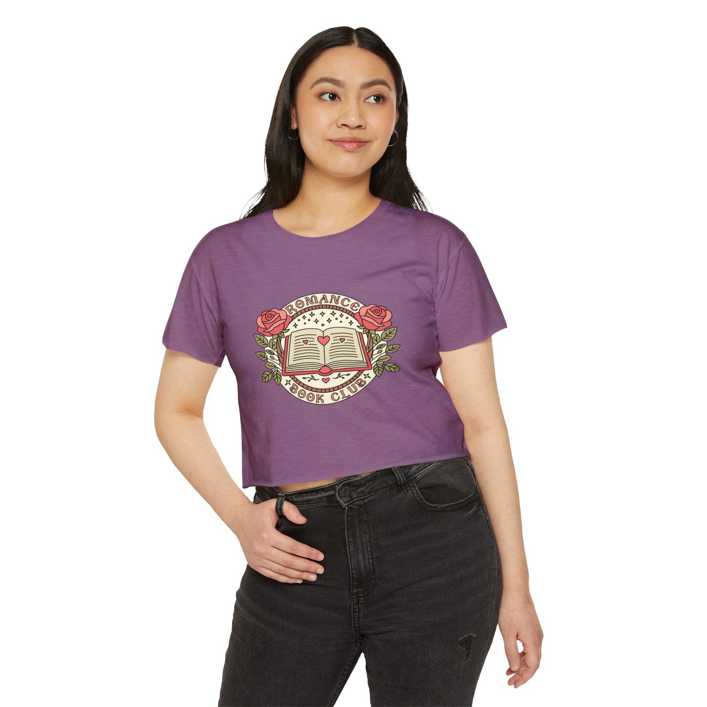 Romance Book Club Crop Top