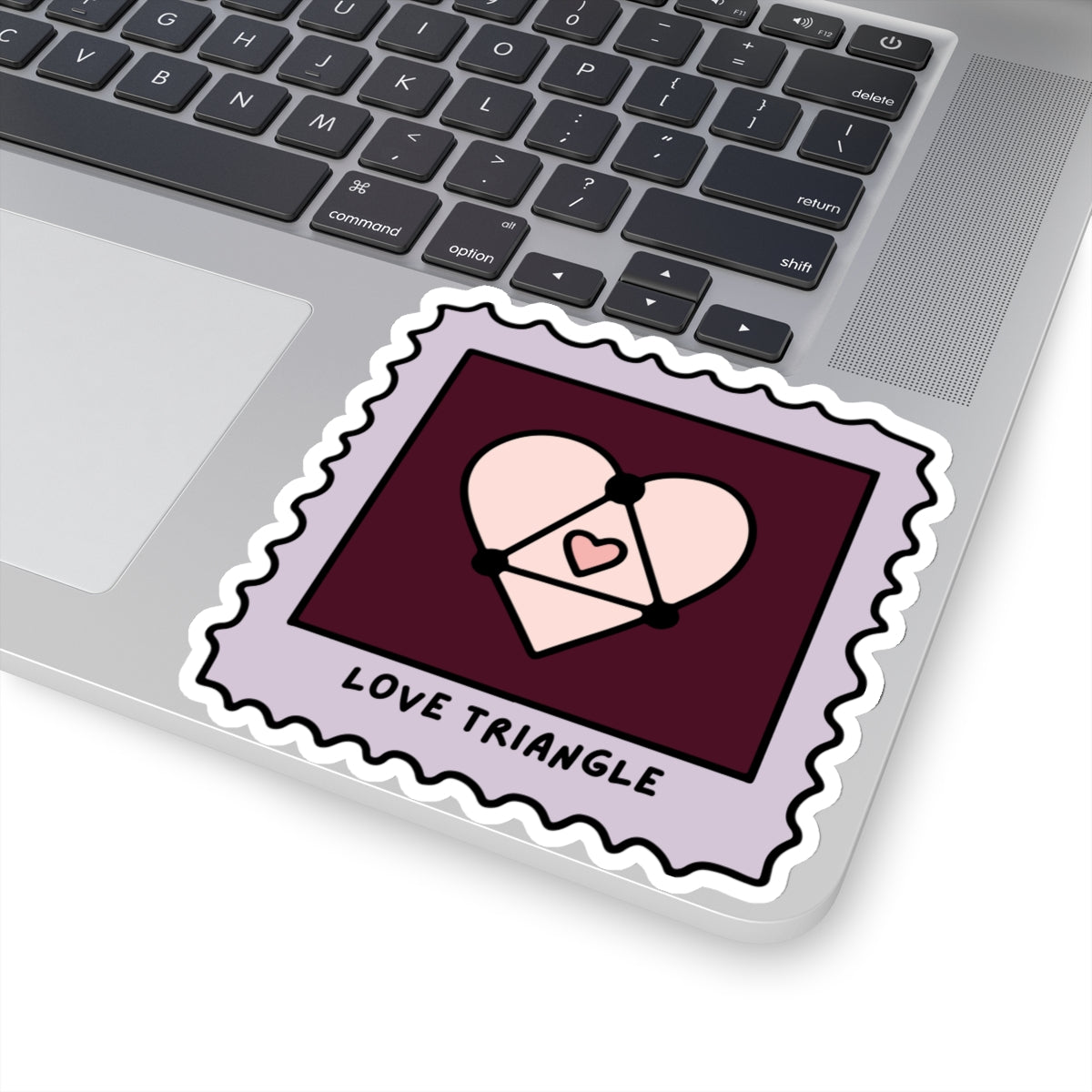 Love Triangle Book Trope Sticker