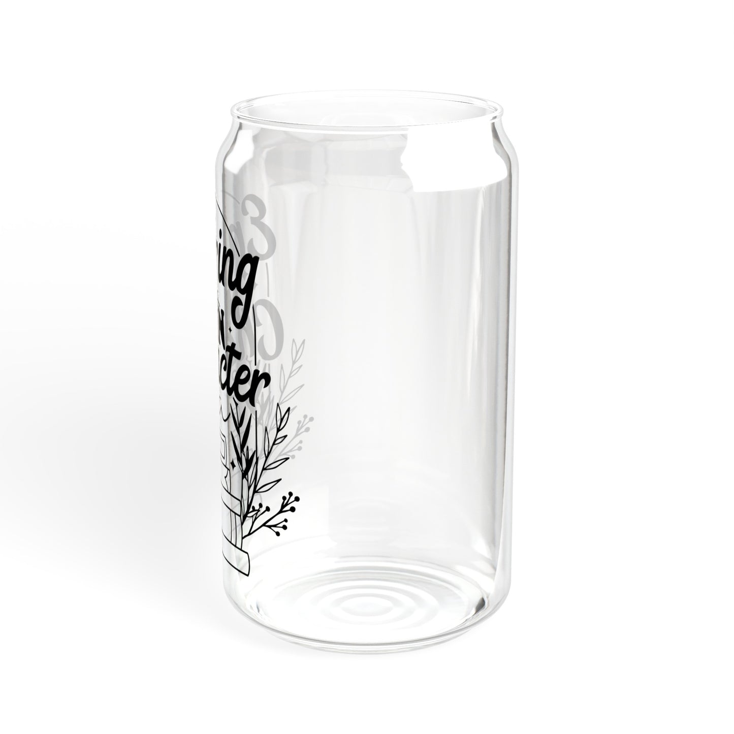 Entering My Main Character Era Sipper Glass, 16oz