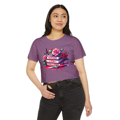 Sucker for Villains Crop Top