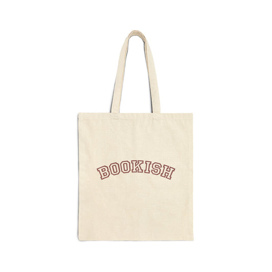 Bookish Canvas Tote Bag