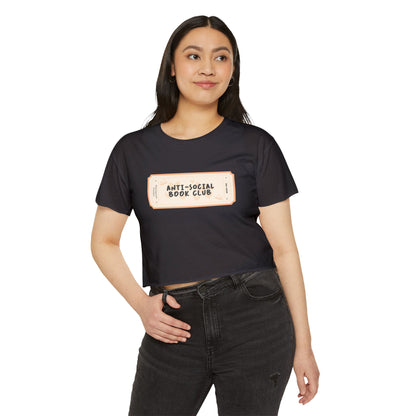 Anti-Social Book Club Crop Top