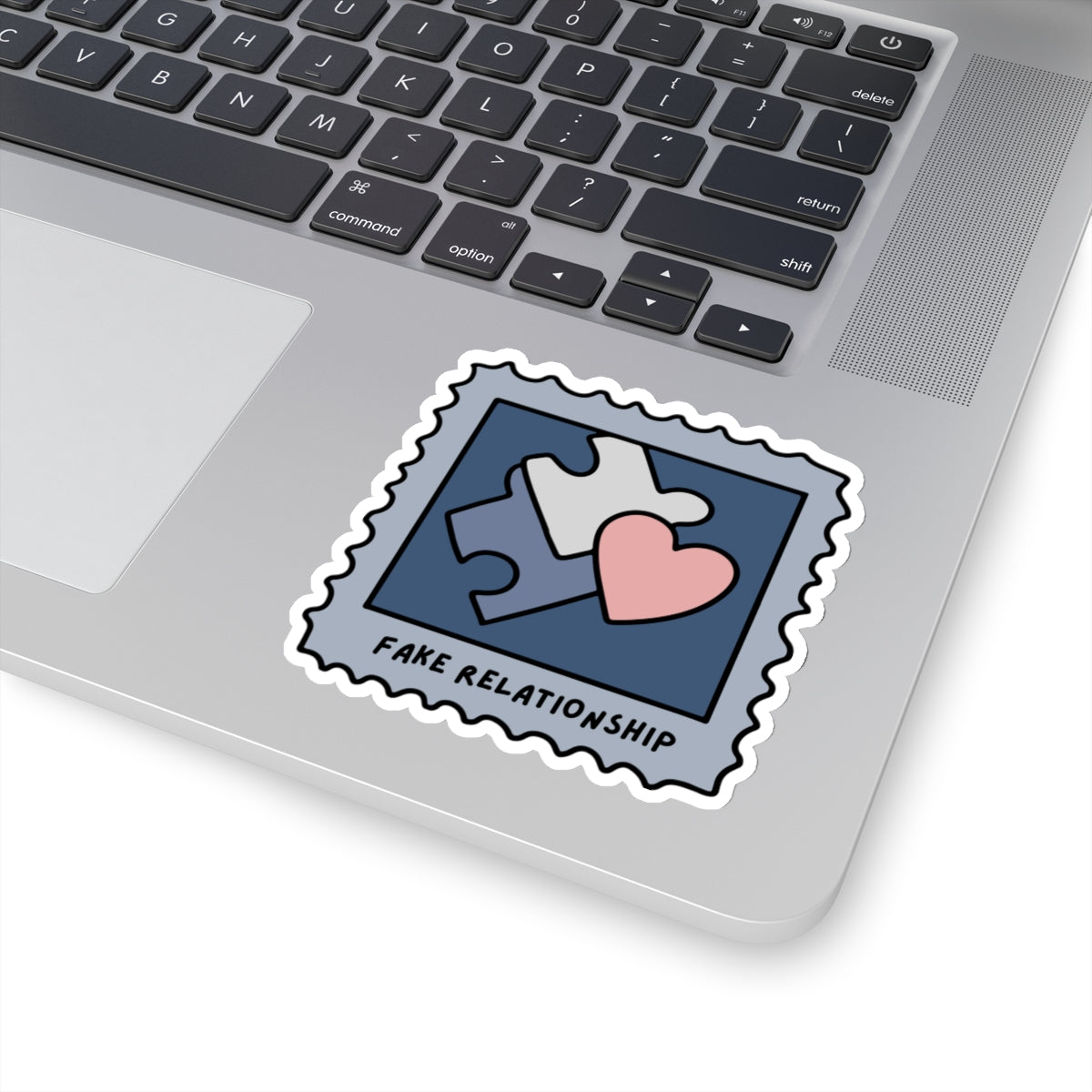 Fake Relationship Book Trope Sticker