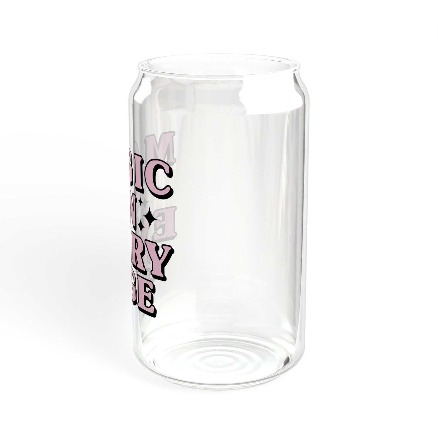 Magic on Every Page Sipper Glass, 16oz