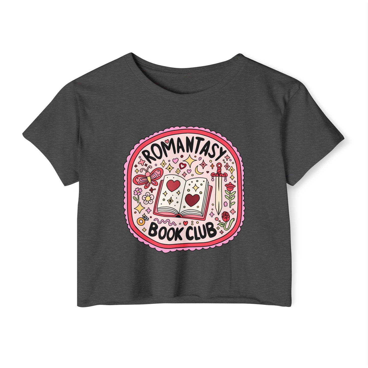 Romantasy Bookclub Crop Top