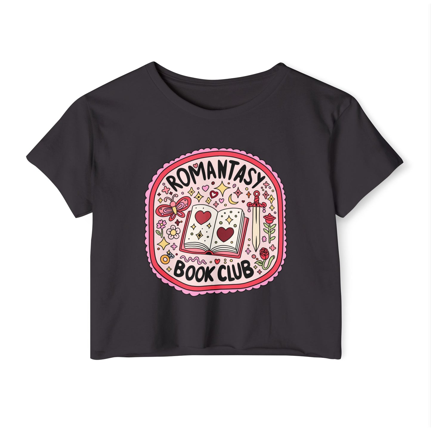 Romantasy Bookclub Crop Top