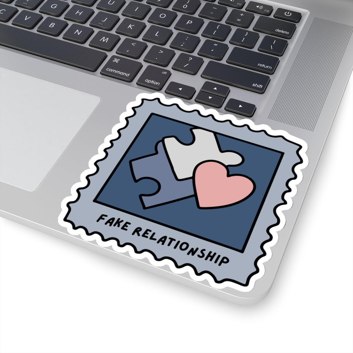 Fake Relationship Book Trope Sticker