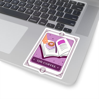 The Coffee Tarot Style Sticker