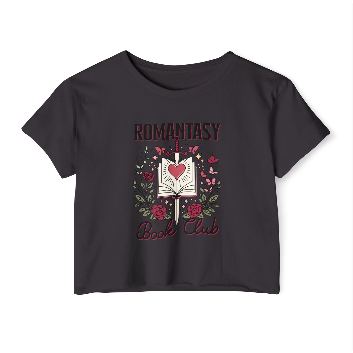 Romantasy Book Club Crop Top