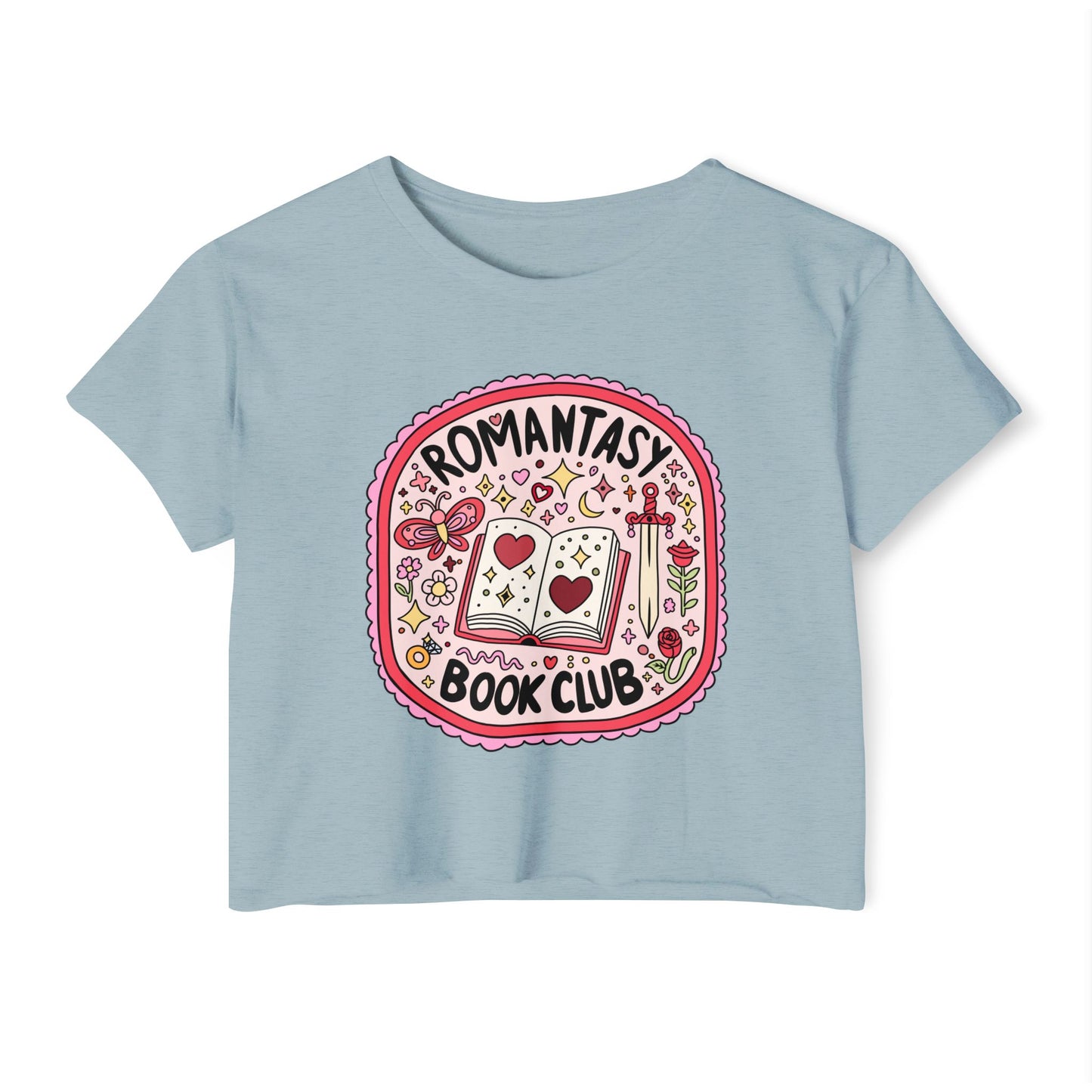 Romantasy Bookclub Crop Top