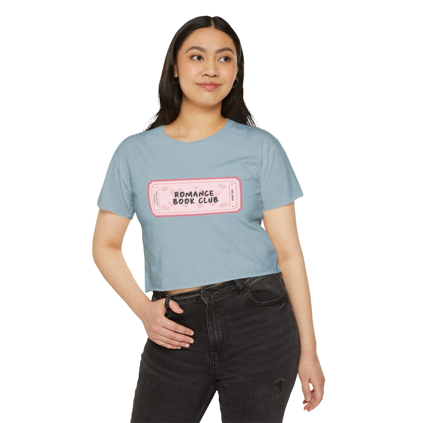 Romance Book Club Crop Top