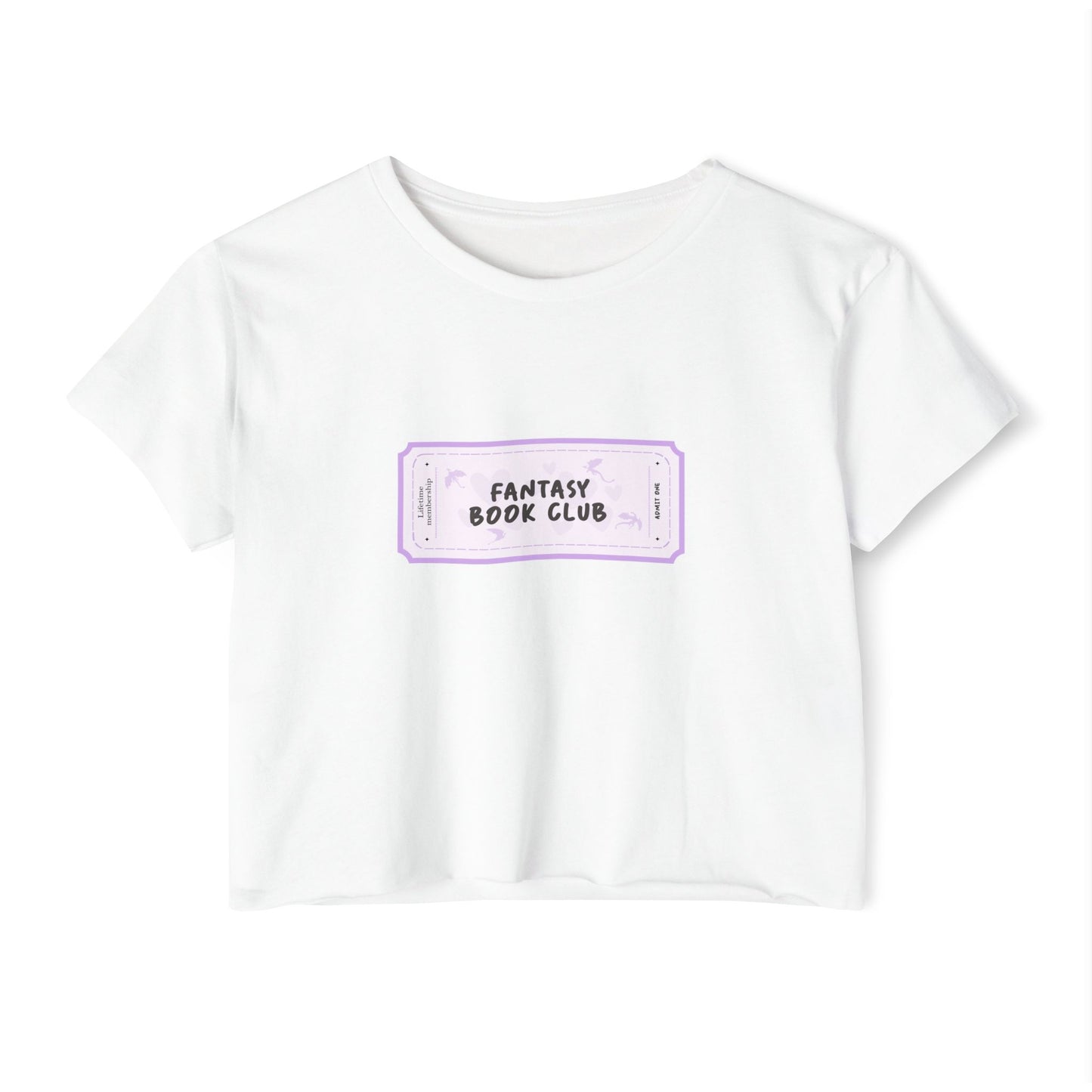 Fantasy Book Club Crop Top