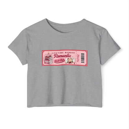 Romantic Book Club Membership Crop Top