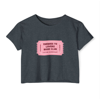 Enemies to Lovers Book Club Crop Top